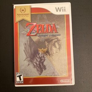Wii Legend of Zelda, Twilight Princess (Manual Included)